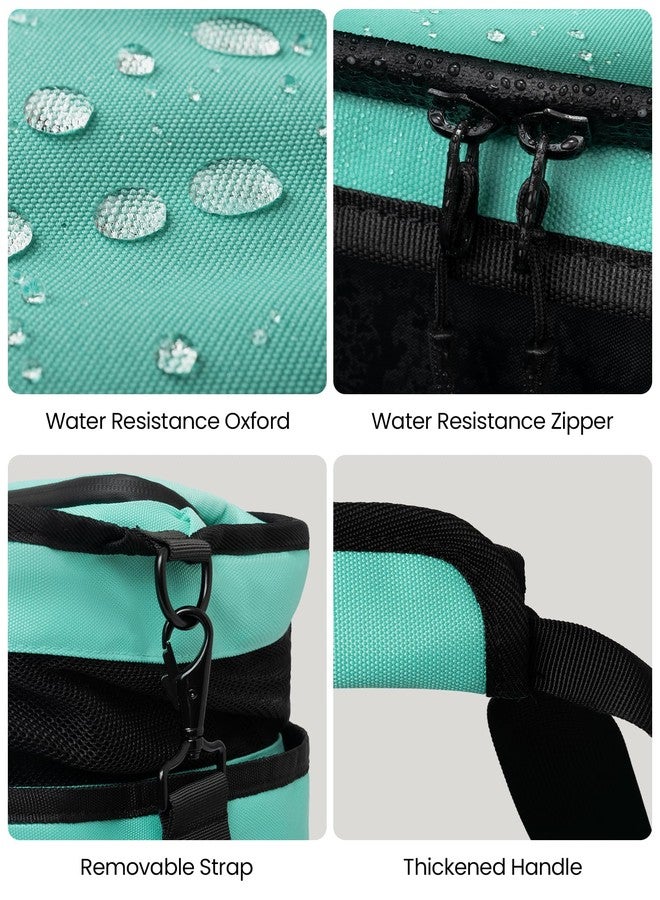 Caracaleap Large Beach Tote Bag with Insulated Cooler Compartment- Spacious Mesh Beach Bag for Pool, Swim & Travel, Wet/Dry Separate Compartments - Image 5
